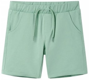 Pantaloni scurți pentru copii cu șnur, kaki deschis, 104