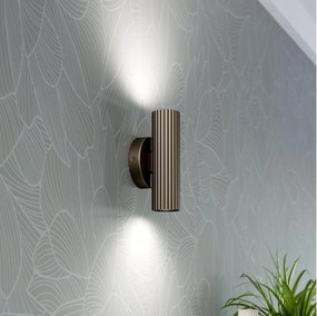 Eglo 902036 - Aplică de perete PORTILLO 2xGU10/5W/230V maro