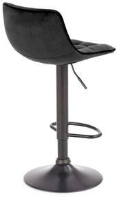 Scaun de bar Kinsley, negru
