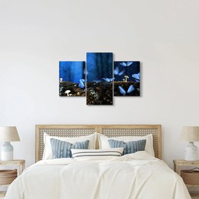Tablou cu fluturi alabstre (90x60 cm)