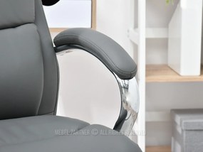 Fotoliu Luxus (gri + crom). 1109952