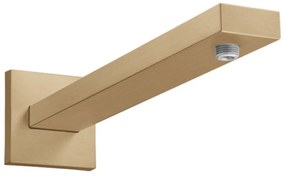 Brat de dus Hansgrohe E39 bronz periat forma dreptunghiulara