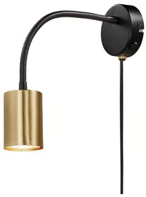 Nordlux - Aplica de perete EXPLORE 1xGU10/7W/230V alamă