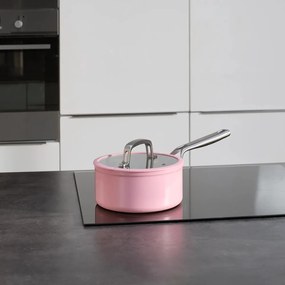 Oală cu capac/cu suprafață ceramică 2,4 l adecvată pentru plita cu inducție Meda 3.0 – FABINI