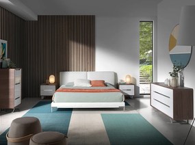 Noptiera cu 2 sertare design elegant Bonni