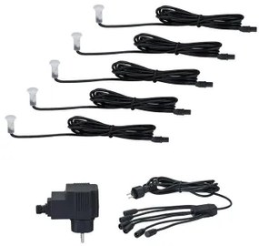 SET 5x corp de iluminat încastrat de exterior LED/0,16W IP67 MICRO 230V Paulmann 98891