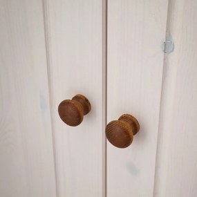 Șifonier alb din lemn de pin 65x180 cm Anita – Støraa