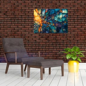 Tablou pe sticlă - Mozaic de sticlă (70x50 cm)