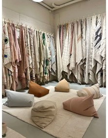 Fotoliu puf pentru copii roz prăfuit Cleo Vintage Nude – Lorena Canals