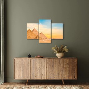 Tablou cu piramidele din Egipt (90x60 cm)