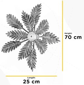 Plafonieră FELCE 5xE14/6W/230V bronz ONLI