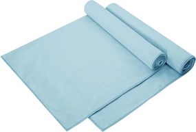 vidaXL Prosoape Sport 2 pcs albastru 140 x 70 cm