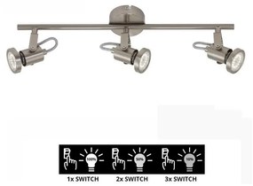 Briloner 2712-032 - Spot de iluminare cu LED SEMPLICE 3xGU10/5W/230V