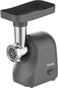 Masina de tocat carne Oliver Voltz OV51991G, 800 W, Marsarier, Accesoriu pentru rosii, accesorii de 5 si 7 mm, Otel inoxidabil, Gri inchis