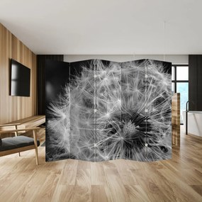 Paravan - Mulțime de păpădii (210x170 cm)
