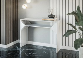 Măsuță consolă Tonfir (alb lucios). 1055257