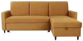 Colțar Boston 262 Cutie de pat, 234x161x98cm, 161 kg, Picioare: De lemn