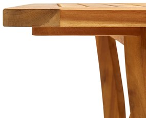Set mobilier pentru gradina, 3 bucati, lemn masiv de acacia Patrat, 3