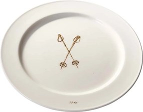 Farfurie din portelan, D27.5cm, Poles