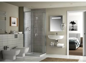 Oglinda cu iluminare si dezaburire Ideal Standard MirrorLight 70x70 cm