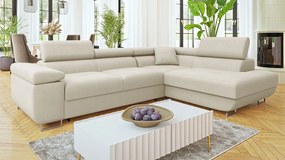 Colțar Terazuro Premium (crem) (cu sp. depozitare) (D). 1105323