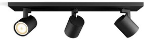 Spot LED dimabil Philips Hue RUNNER 3xGU10/4,2W/230V negru + telecomandă