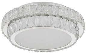Lustra aplicata, Cristale K5, LED CCT, Telecomanda KLARA 40cm 68157-38 GL