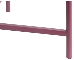 Măsuță de cafea mov rotundă din metal ø 50 cm Meseta – Leitmotiv