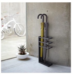 Suport pentru umbrele YAMAZAKI Slim Layer, negru