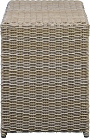 Set mobilier de grădină bej/maro deschis pentru 2 persoane Modular – Unique Furniture