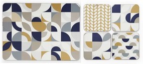 Set cu suporturi farfurii și coasters 8 buc. Bauhaus – Cooksmart ®