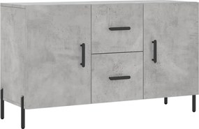 vidaXL Dulap, gri beton, 100x36x60 cm, lemn compozit