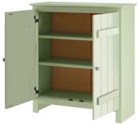 Dulap verde deschis din lemn de pin 100x110 cm Bertram – Støraa