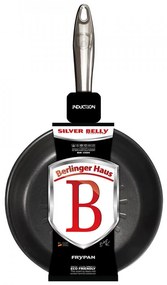 Tigaie non stick otel inoxidabil 24 cm Silver Belly Berlinger Haus BH 1393