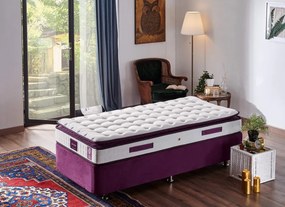 Saltea Ortopedica Purple, 120x200 cm, Topper Inclus