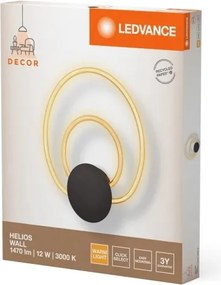 Ledvance - Aplică de perete LED HELIOS WALL LED/12W/230V 3000K