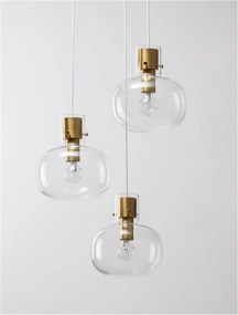 Lustra cu 3 pendule design modern CINZIA