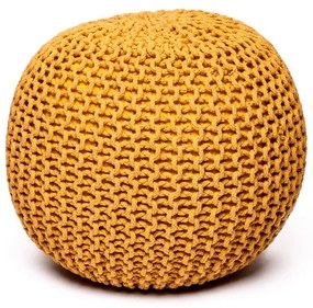 Puf Bonami Essentials, galben muștar