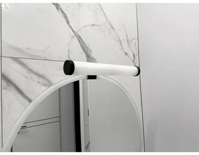 Aplica LED pentru oglindă de baie, 8W, 230V, 30 cm, IP44, neagră