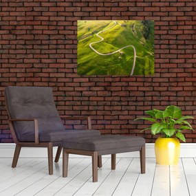 Tablou pe sticlă - Platoul Meadow (70x50 cm)
