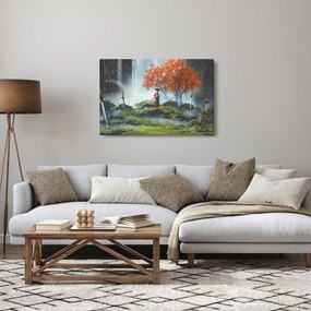 Tablou - Ilustrație a Grădinii de săbii (90x60 cm)
