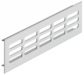Grila IFL aerisire calorifer, finisaj aluminiu (Latime: 70 mm, Lungime totala: 500 mm)