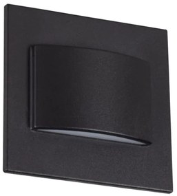 Corp de iluminat LED pentru scări ERINUS LED/1,5W/12V 4000K negru Kanlux 33337