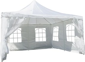 Cort de grădină - alb, 4 x 4 m