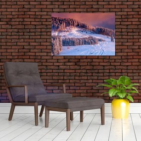 Tablou - Peisaj de iarnă (90x60 cm)