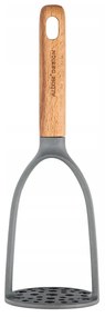 Zdrobitor cartofi Martina, bambus, silicon, 26 x 8,5 x 7,5 cm
