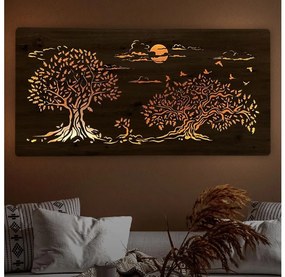 Li-Go 5307/DUB2 - Decorațiune de perete LED dimabilă, 24W/230V, 120x60 cm, stejar