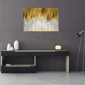 Tablou - Linii de aur (90x60 cm)