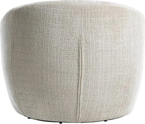 Fotoliu pivotant modern ALPINE tesatura structurata bej