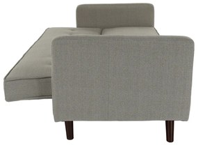 Canapea extensibilă, material gri-maro taupe, OTISA